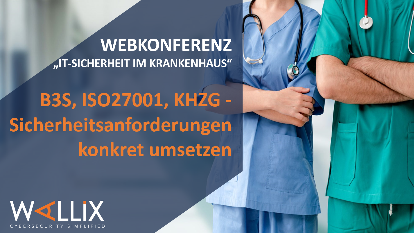 Webkonferenz: IT-Sicherheit im Krankenhaus