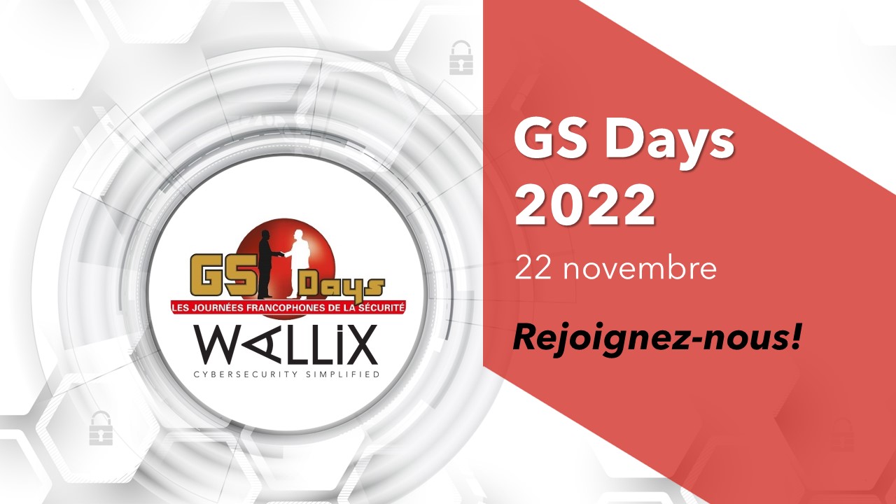 GS Days – Les journées francophones de la sécurité