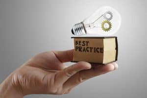 Graphic highlighting the best practices for implementing Privileged Access Management (PAM), emphasizing strategies to secure sensitive systems, enforce compliance, and protect against unauthorized access.