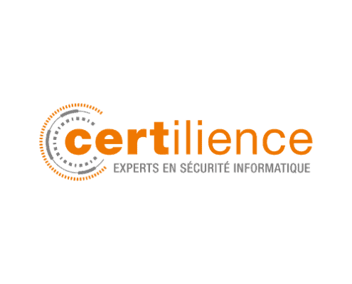 Logo of WALLIX Certilience, highlighting a specialized solution for secure access and compliance management. The image emphasizes trust, protection, and reliability in safeguarding critical digital assets.
