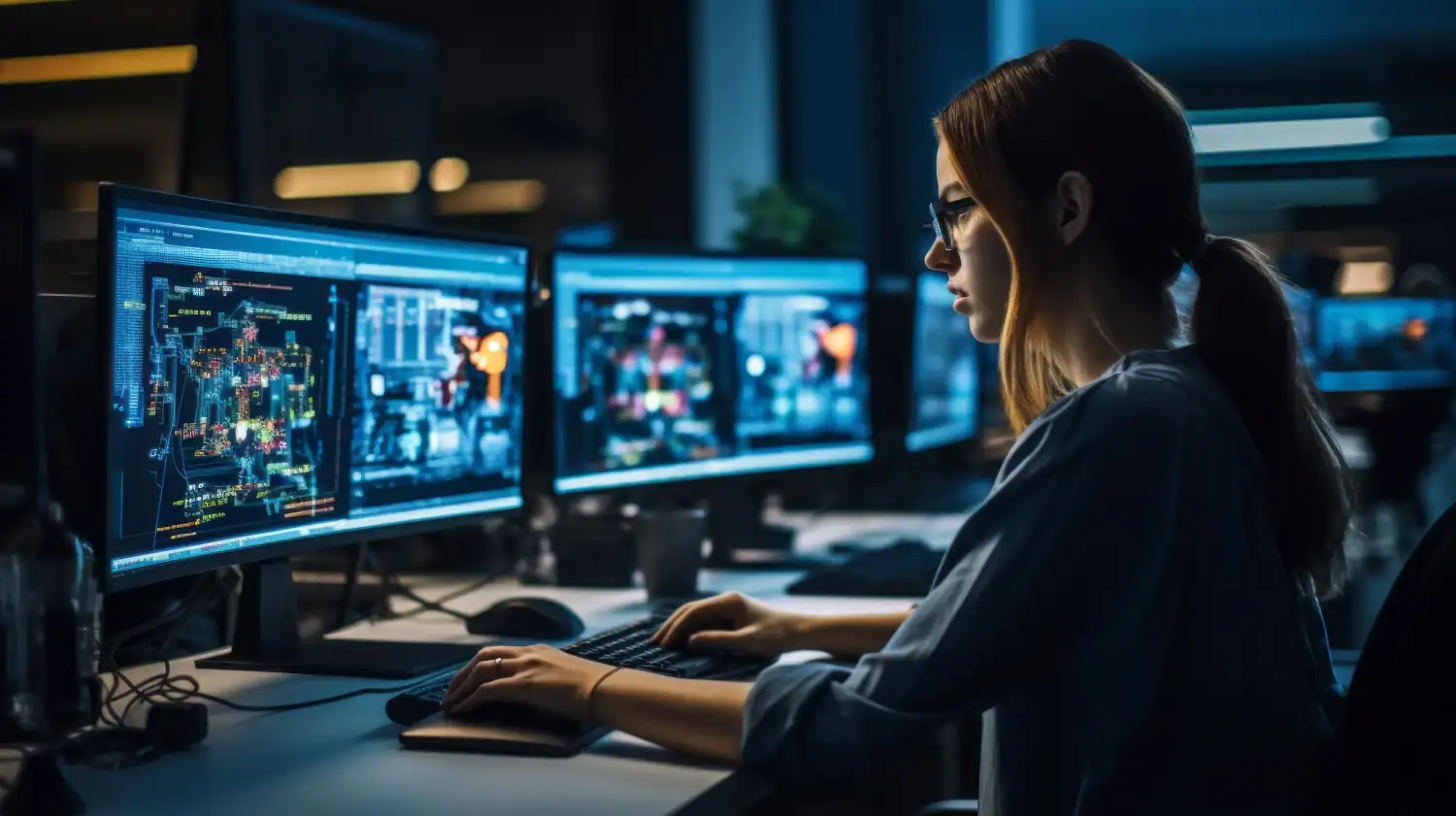 WALLIX Remote Access — illustration visualizing secure remote access management and privileged session control for enterprise IT infrastructures.”
