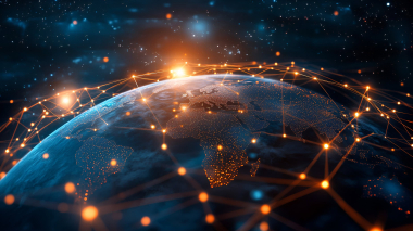 A professional photo showing people working together in a modern office, analyzing data on multiple screens — suited for a WALLIX IT/OT Security or Governance page. It reinforces WALLIX’s mission to provide clear visibility, collaborative risk management, and strong access control across critical systems