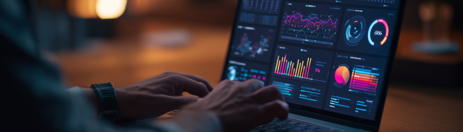 Data analytics and graphs. Analysis of statistical business mark